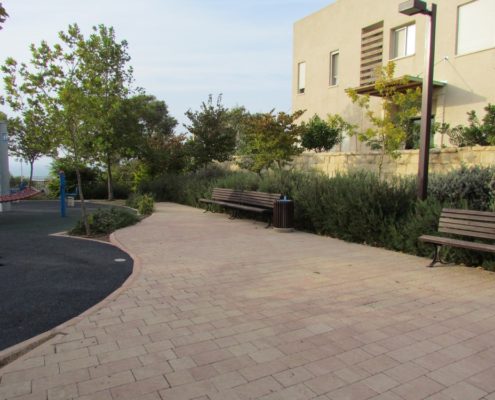 שכונת השמורה, זכרון יעקב. תכנון: מילר בלום אדריכלי נוף